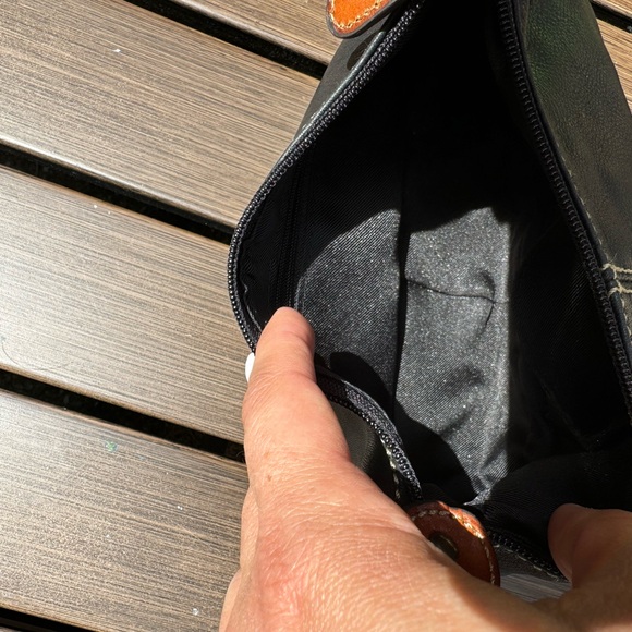 Fossil Leather Shoulder Bag UT University of Tennessee - Picture 3 of 3